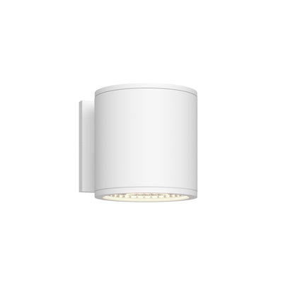 Nordic 5-in (5-in Dia.) Aluminum Outdoor Wall Light