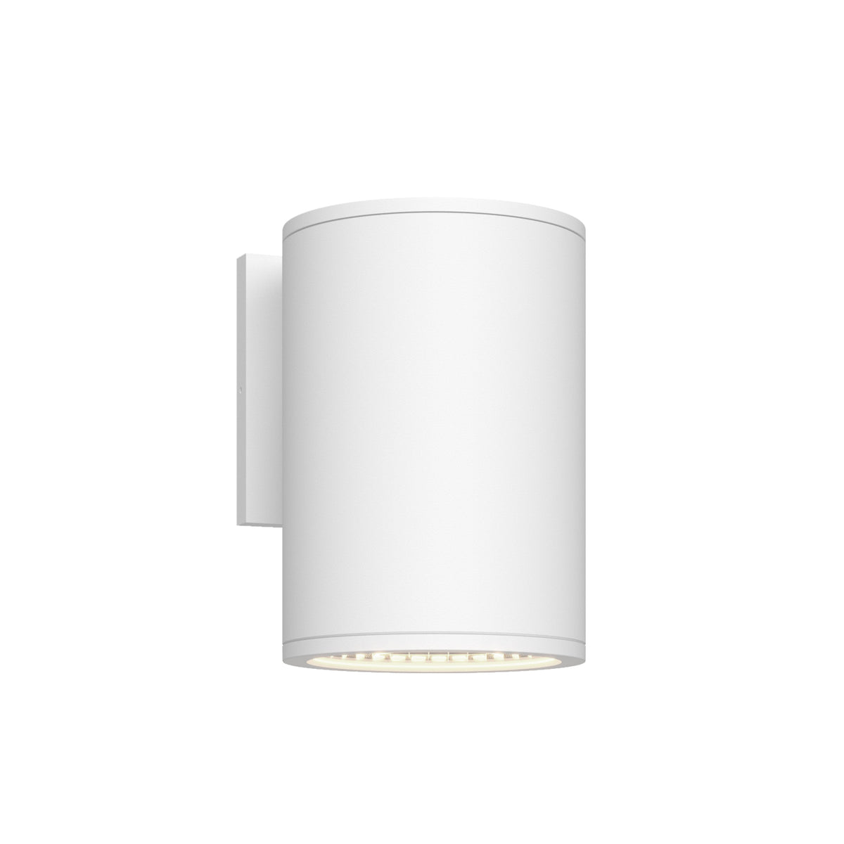 Nordic 7-in (5-in Dia.) Aluminum Outdoor Wall Light
