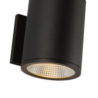 Nordic 6-in (5-in Dia.) Aluminum Outdoor Wall Light