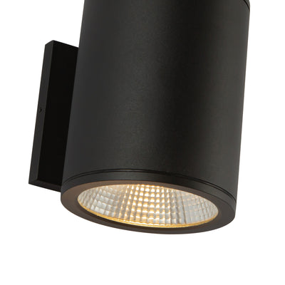 Nordic 6-in (5-in Dia.) Aluminum Outdoor Wall Light