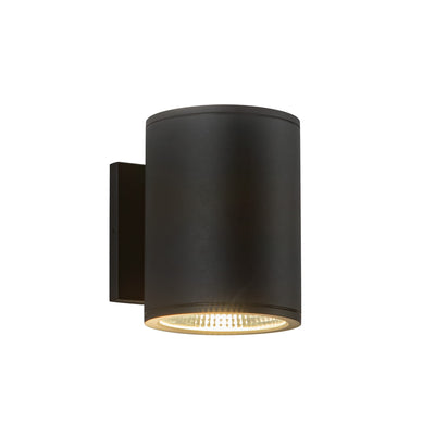 Nordic 6-in (5-in Dia.) Aluminum Outdoor Wall Light