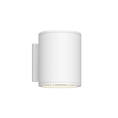Nordic 6-in (5-in Dia.) Aluminum Outdoor Wall Light