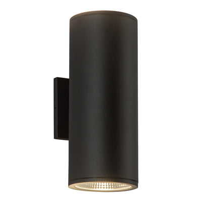 Nordic 12-in (5-in Dia.) Aluminum Outdoor Wall Light
