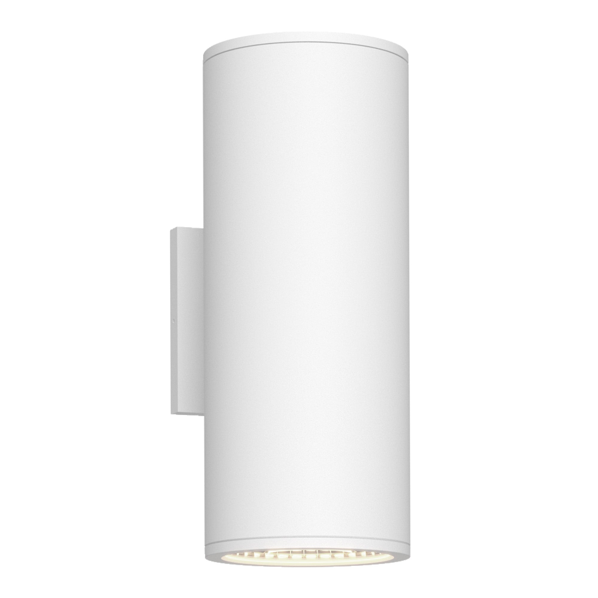 Nordic 12-in (5-in Dia.) Aluminum Outdoor Wall Light