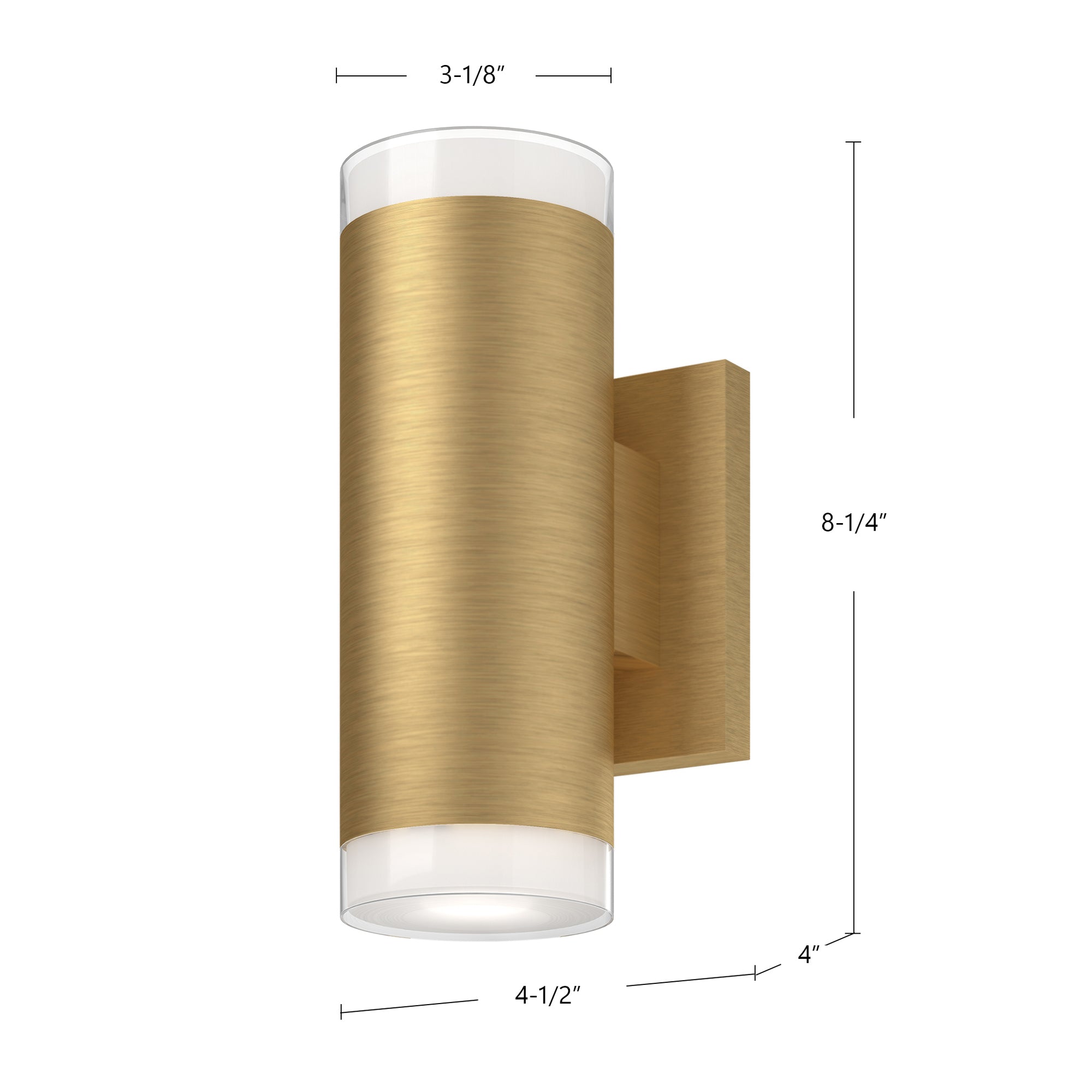 Norfolk 8-in Steel Wall Sconce