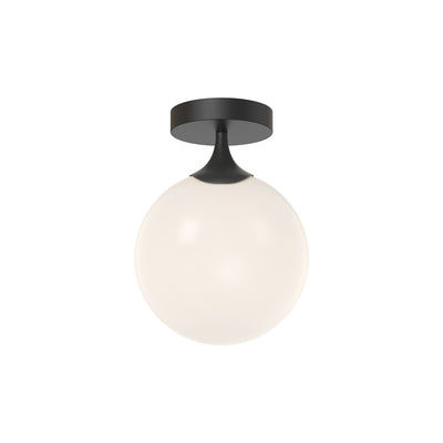 Nouveau 8-in Steel Flush Mount