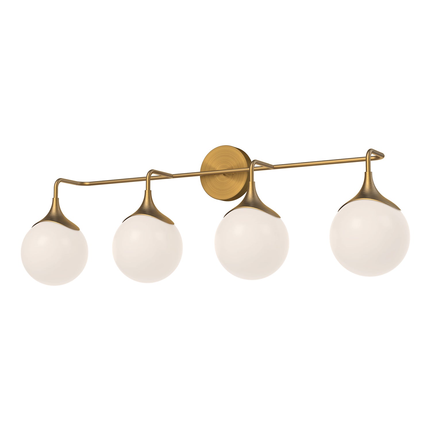 Nouveau 35-in Steel Vanity Light