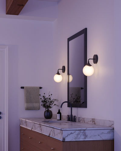 Nouveau 12-in Steel Vanity Light