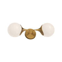 Nouveau 19-in Steel Vanity Light