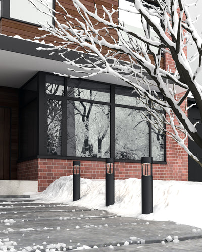 Novato 36-in Aluminum Exterior Bollard Light