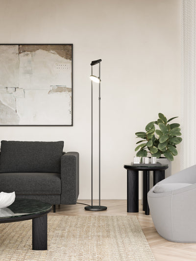 Novel 68-in Aluminum Floor Lamp