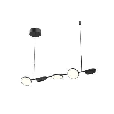 Novel 37-in Aluminum Linear Pendant
