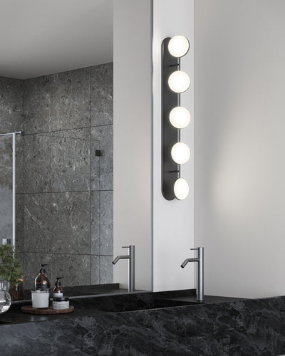 Novel 37-in Aluminum Vanity Light