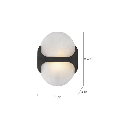 Odin 9-in Steel Vanity Light