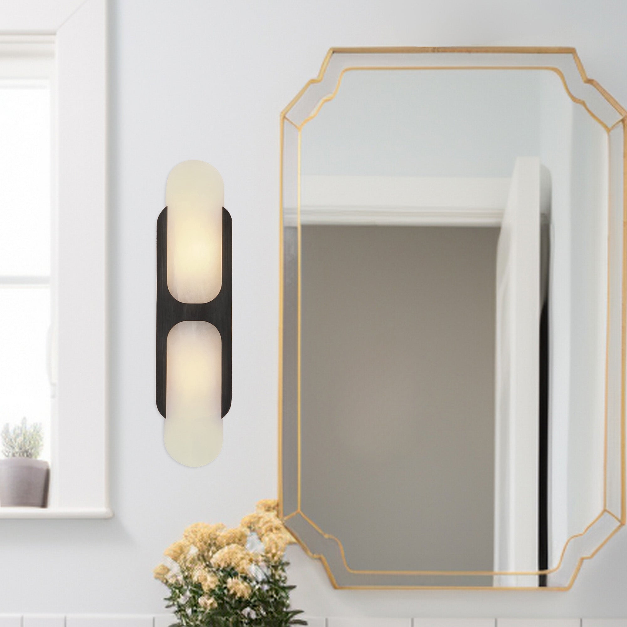 Odin 17-in Steel Vanity Light