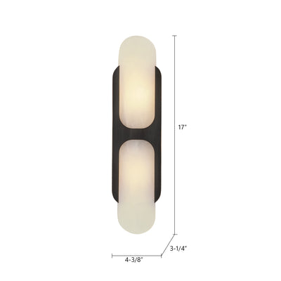 Odin 17-in Steel Vanity Light