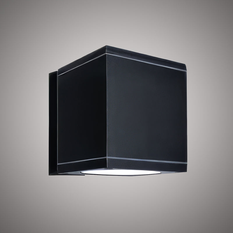 Led exterior wall light  Matte Black  Dimmable 9W
