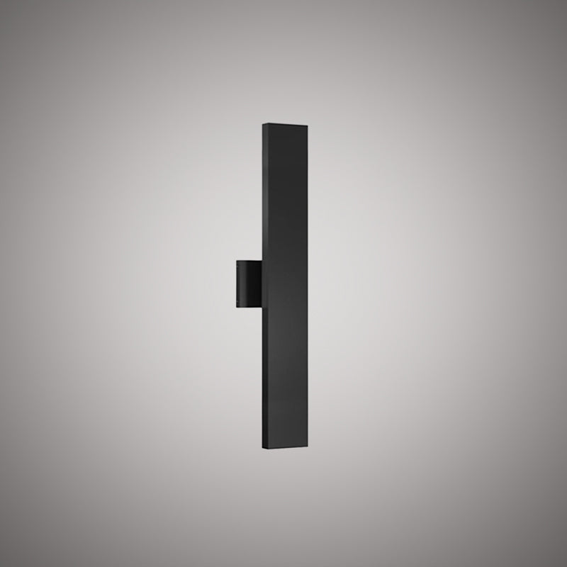 Blade 12-in wall light Black powder Coated  Dimmable 12W