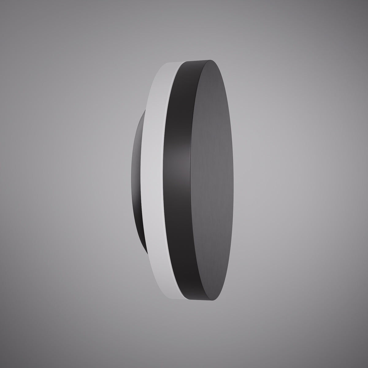 Stone 7-in wall light Black powder Coated  Dimmable 16W
