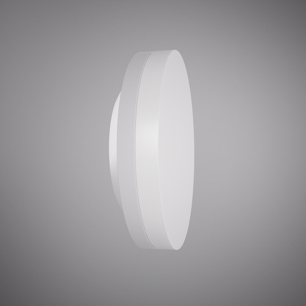 Stone 7-in wall light White powder Coated  Dimmable 16W