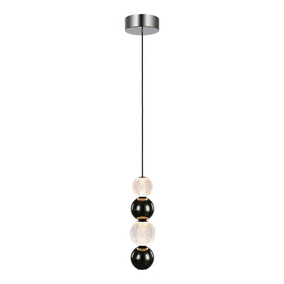 Onyx 5-in Steel Pendant