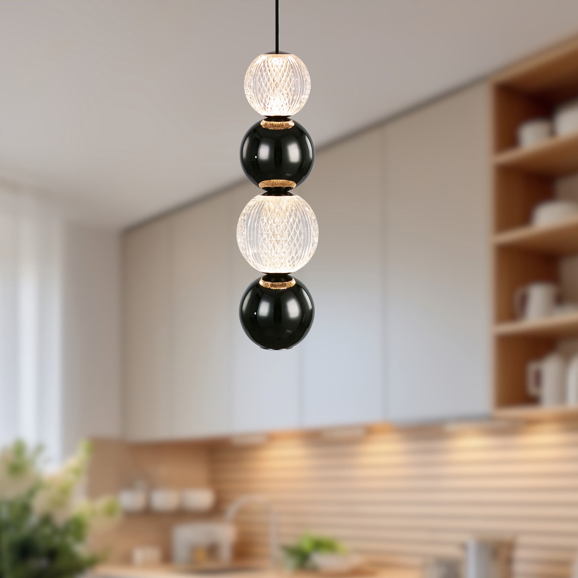 onyx-5-in-steel-pendant