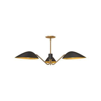 Oscar 36-in Steel Pendant
