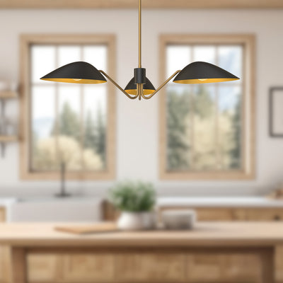 Oscar 36-in Steel Pendant