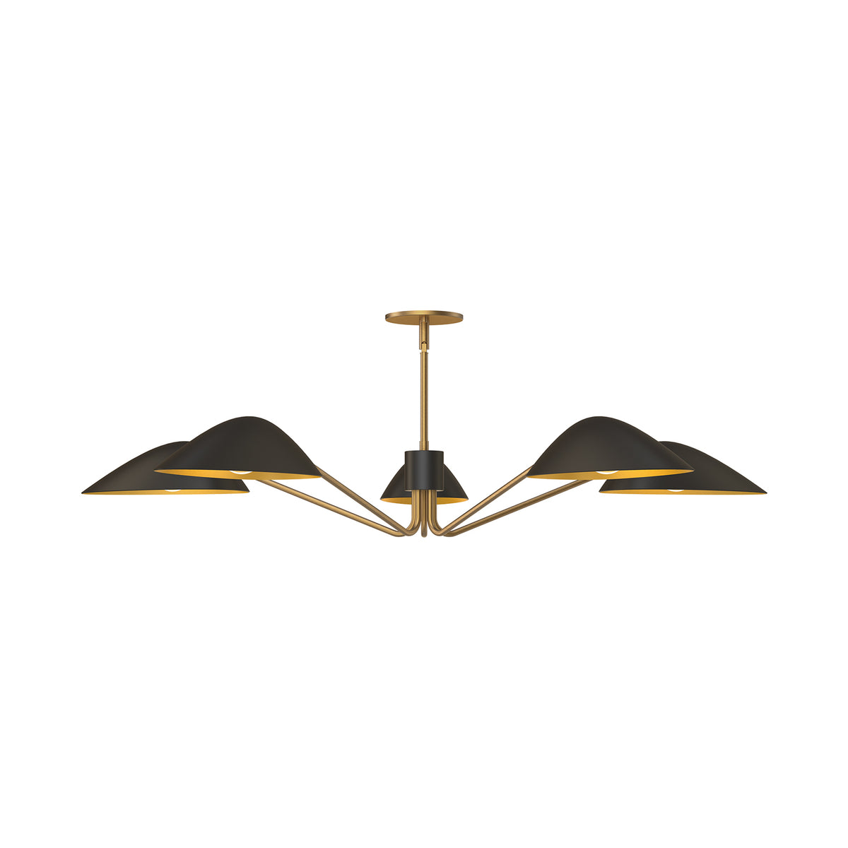 Oscar 46-in Steel Pendant