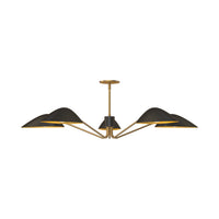 Oscar 46-in Steel Pendant
