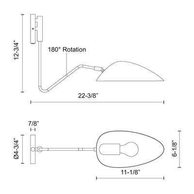 Oscar 6-in 1 Light Steel Vanity Light
