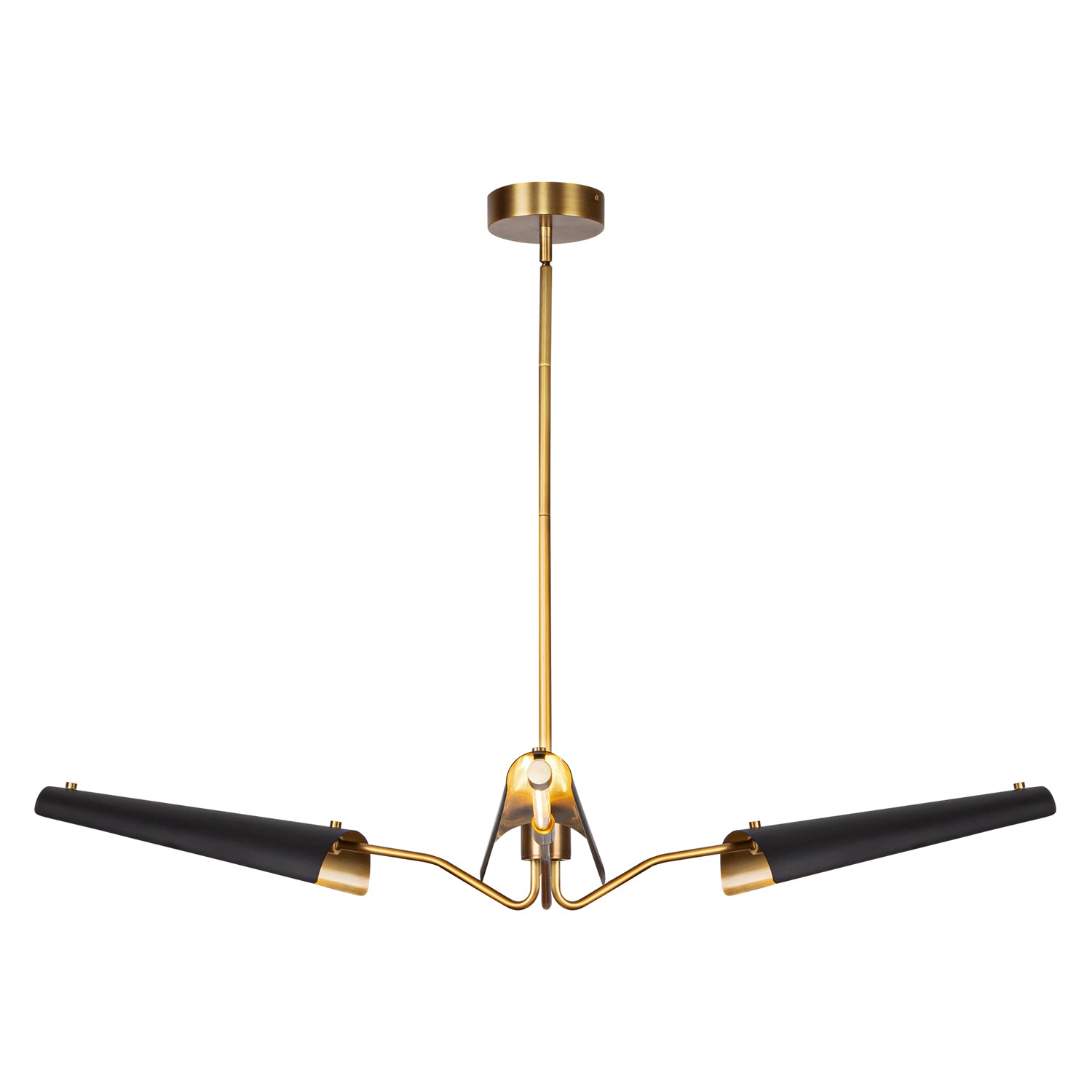 Osorio 46-in 3 Lights Steel Chandelier
