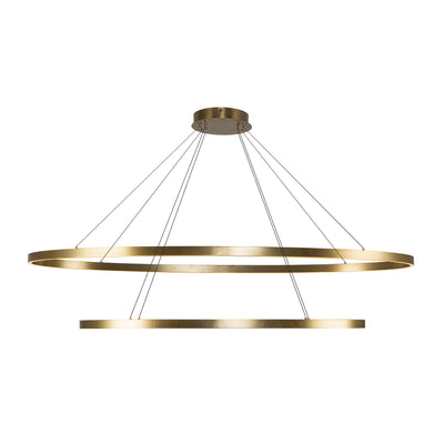 Ovale 2 Layer Aluminum Chandelier
