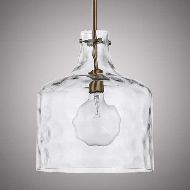 1 Lights Hazel 16-in Pendant Aged Brass  Dimmable 60W