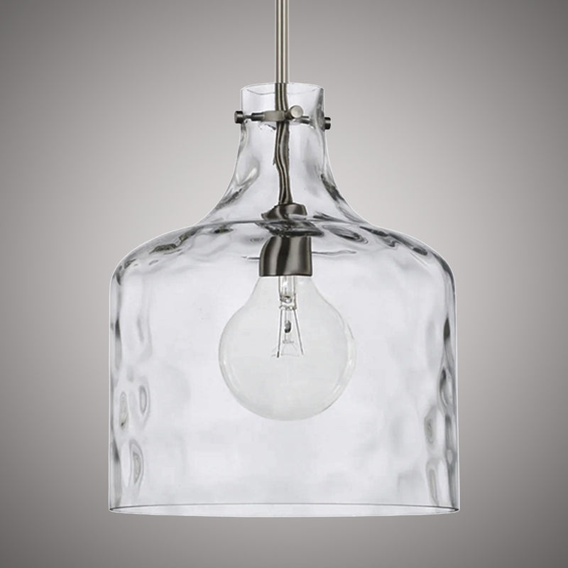 1 Lights Hazel 16-in Pendant Chrome  Dimmable 60W