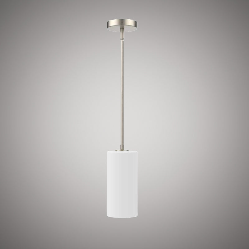 1 Lights  Blake Pendant  Brushed nickel  Dimmable 60W