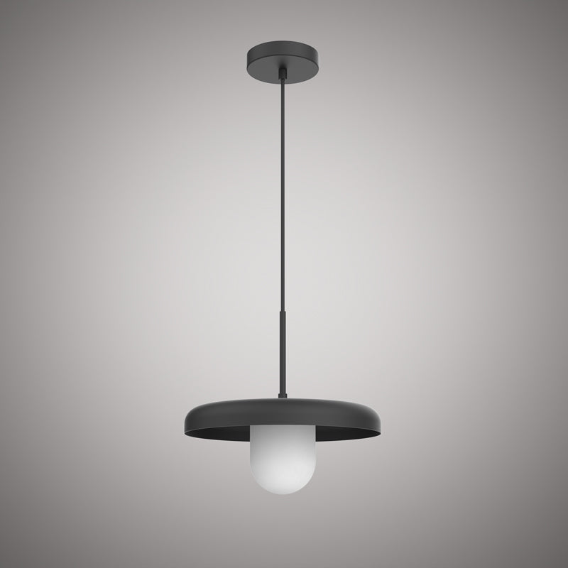 1 Lights Ultra P30111-BK Matte Black  Dimmable 60W
