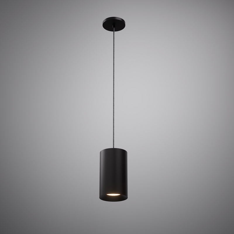 1 Lights Volt Pendant Matte Black  Dimmable 60W