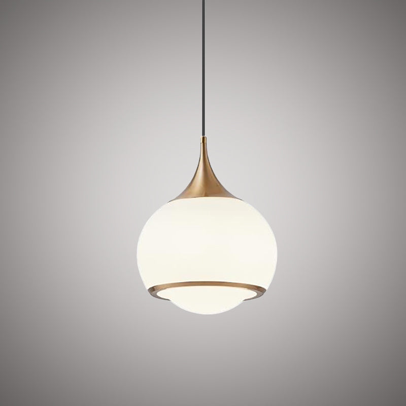 1 Lights Maggie 10-in Pendant Satin Brass  Dimmable 60W