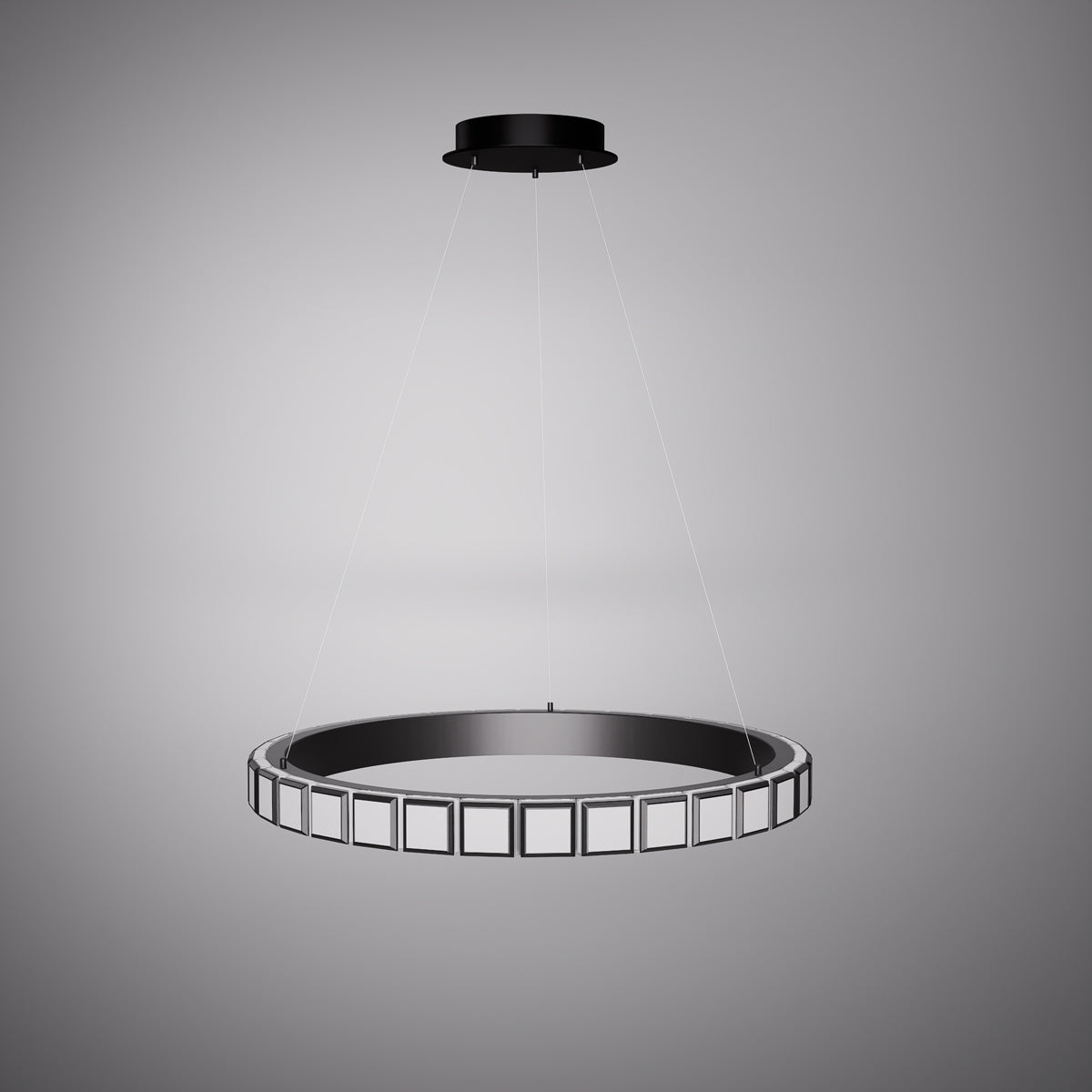 P7009M-MB Matte Black  Dimmable