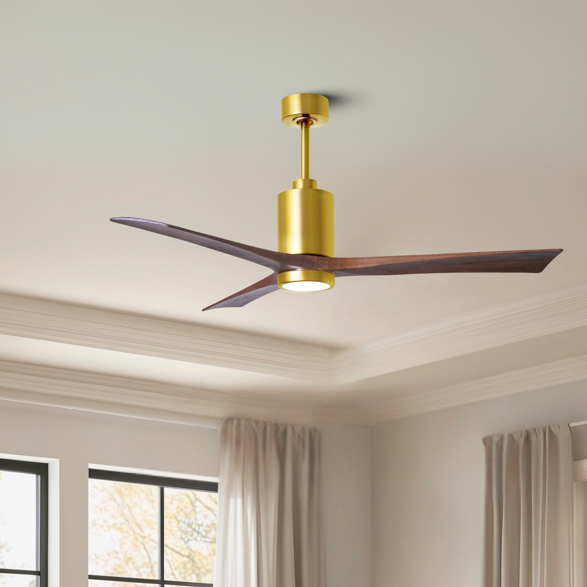 Patricia 3-Blade Ceiling Fan with LED Light