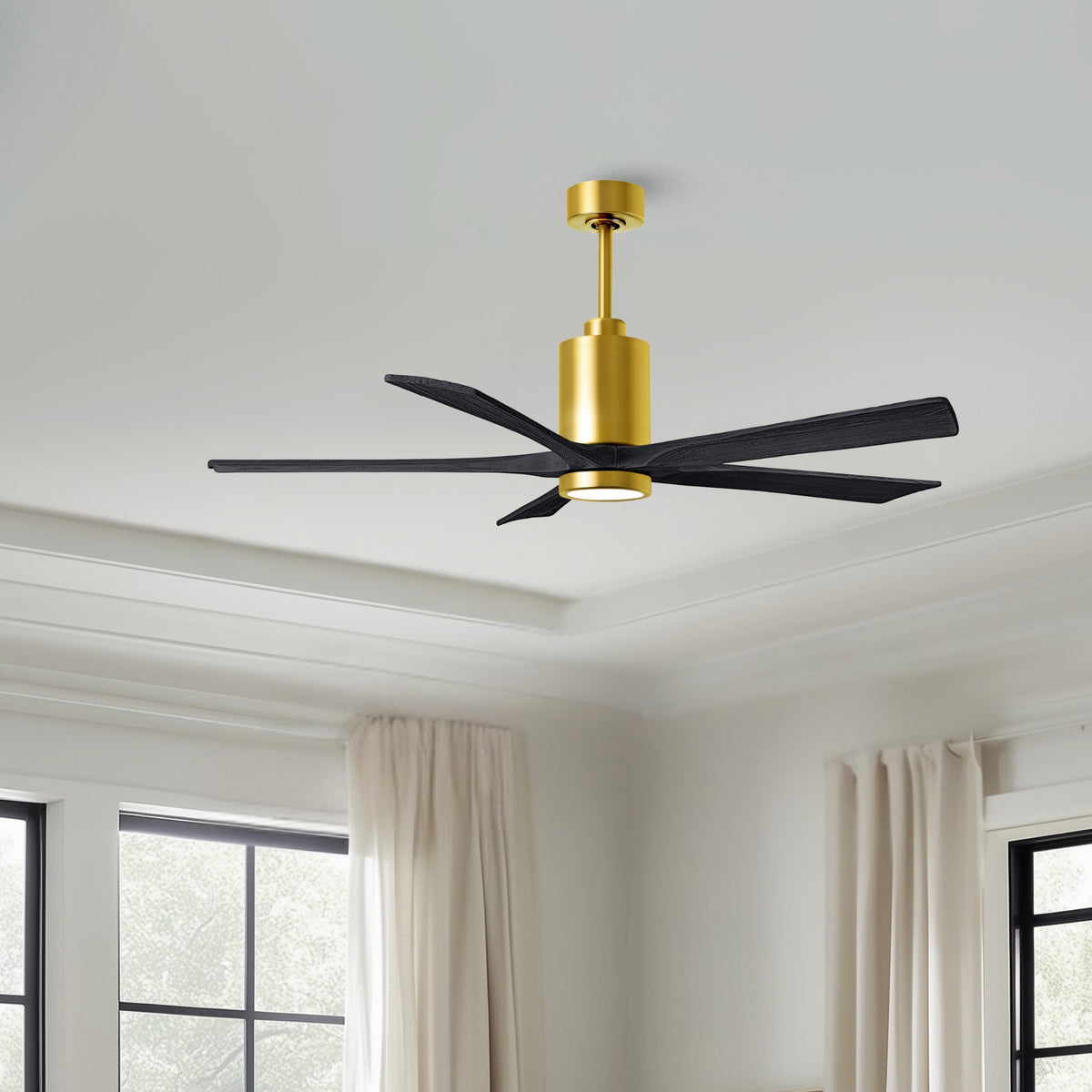 Patricia 5-Blade Ceiling Fan with LED Light