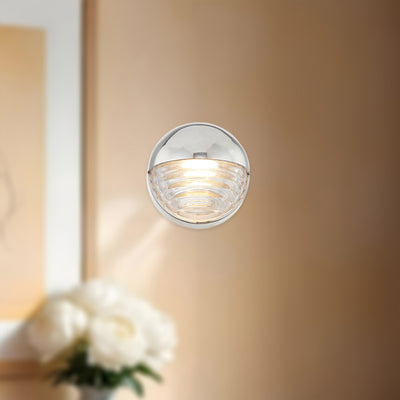 Palais 6-in Steel Vanity Light