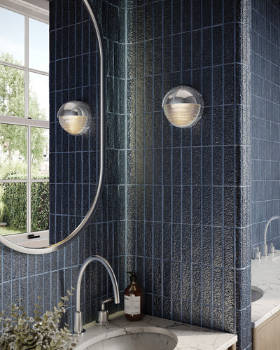 Palais 6-in Steel Vanity Light