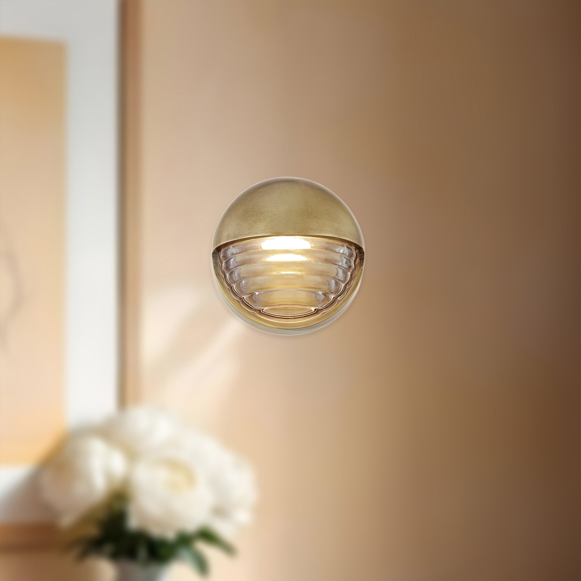 Palais 6-in Steel Vanity Light