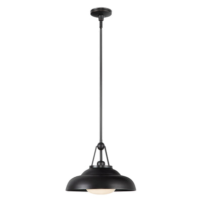 Palmetto 14-in Steel Pendant