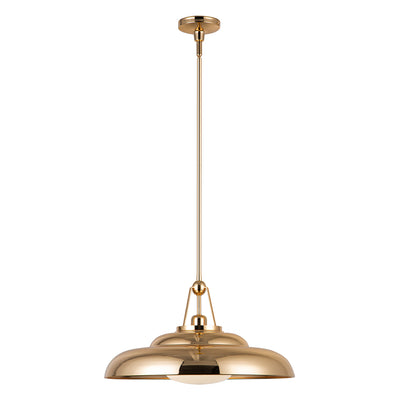 Palmetto 20-in Steel Pendant