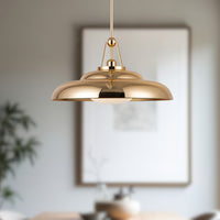Palmetto 20-in Steel Pendant