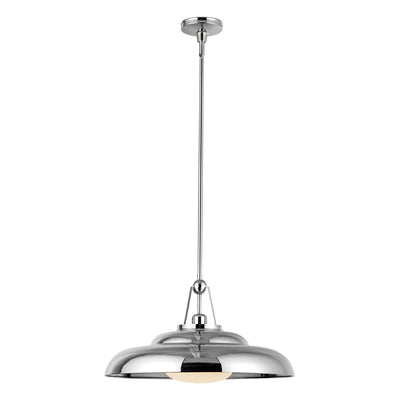 Palmetto 20-in Steel Pendant