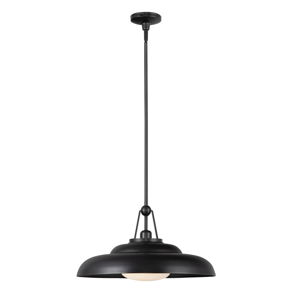 Palmetto 20-in Steel Pendant